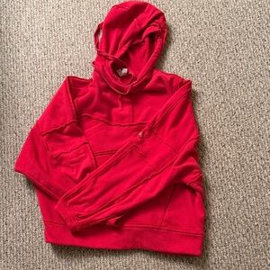 ALO Yoga Vibrant Red Hoodie
